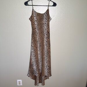 Cheetah print dress - size small